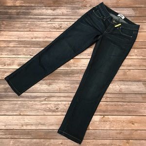 Paige Skyline Ankle Peg Dark wash Jeans Size 25